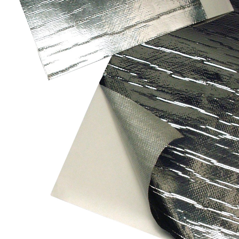 Adhesive Backed Aluminized Heat Barrier