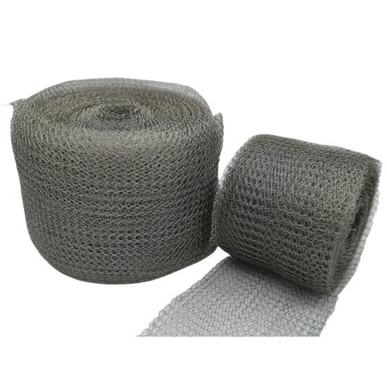 تم تغليف حشوة كاتم الصوت بشبكة عادم من الفولاذ المقاوم للصدأ لمنع الانفجار.