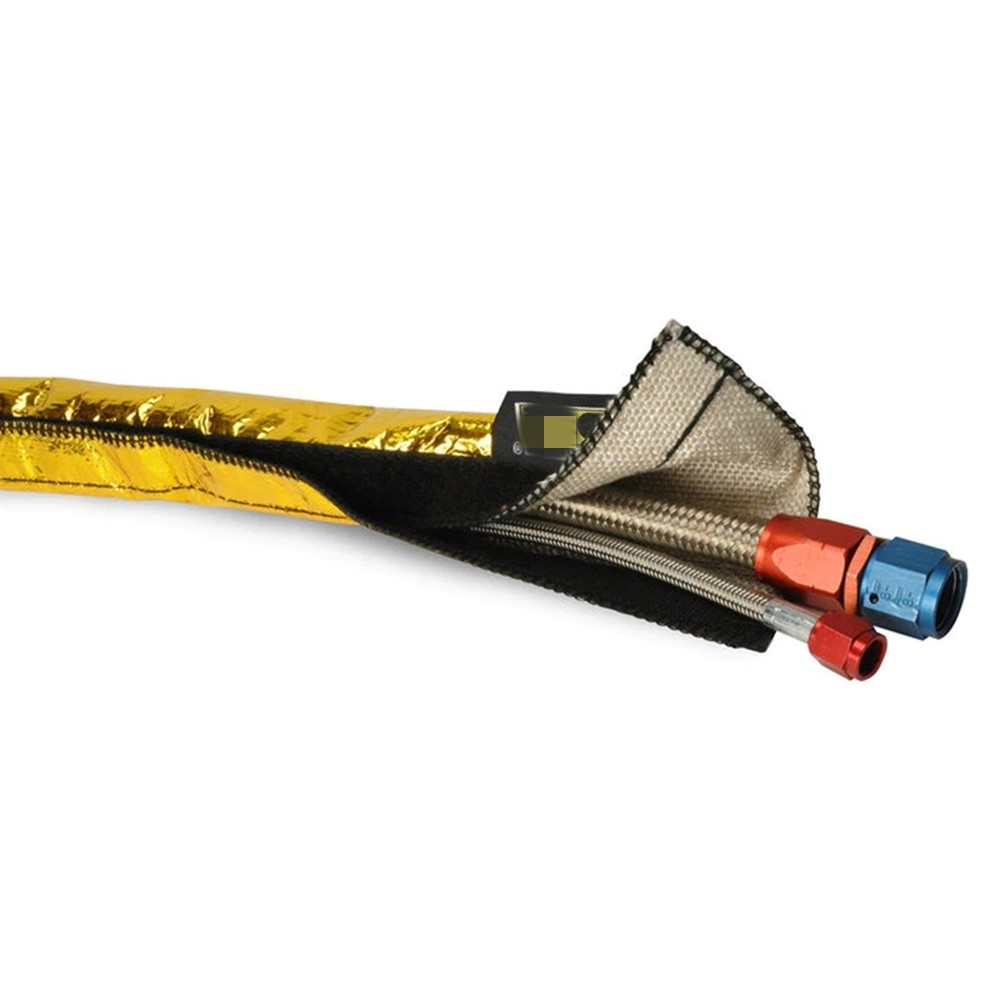 غطاء الحرارة الذهبي: تغلب على الحرارة الشديدة. احمِ الخطوط الحساسة. لا انقطاعات.